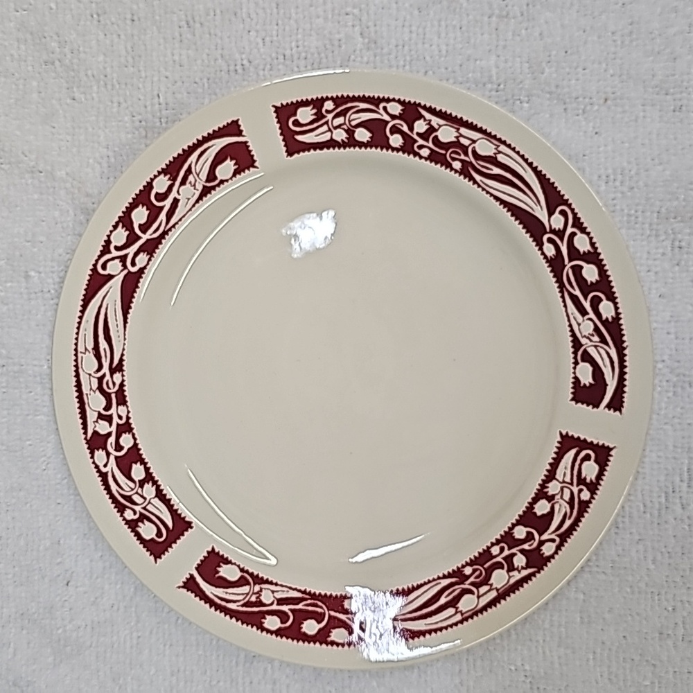 Vintage Homer Laughlin Rose Plate